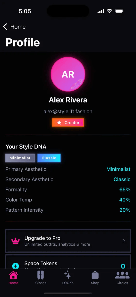 Fit DNA — Know your size before you buy